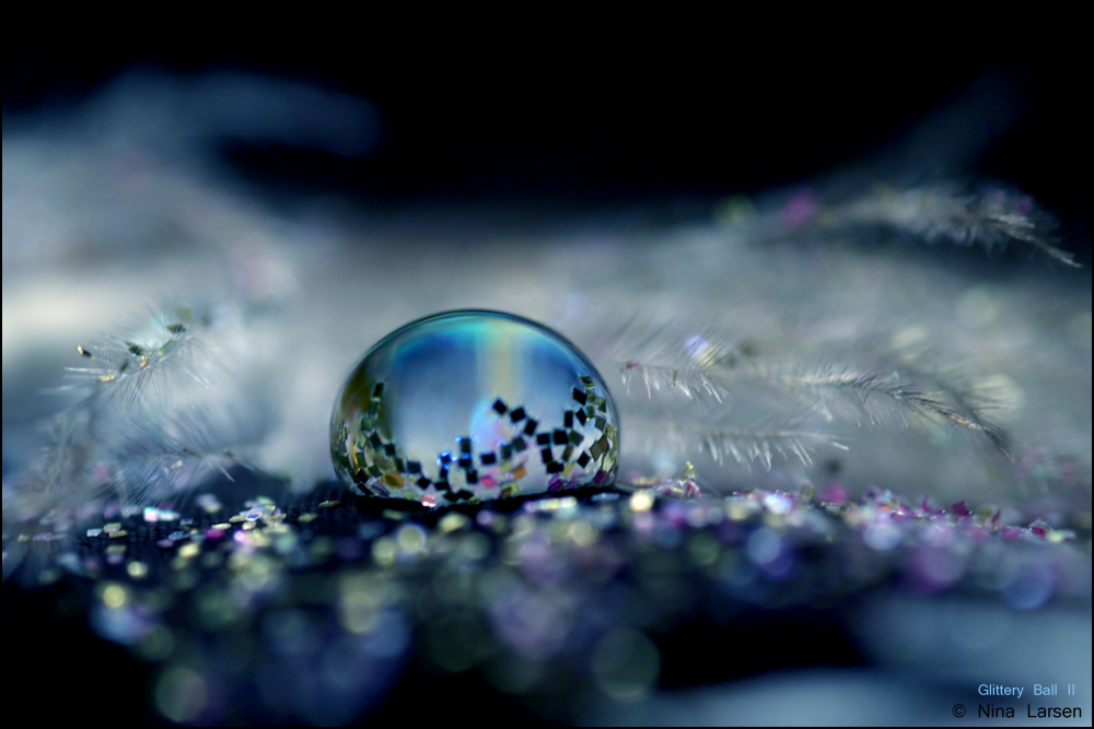 Water with Glitter Inside