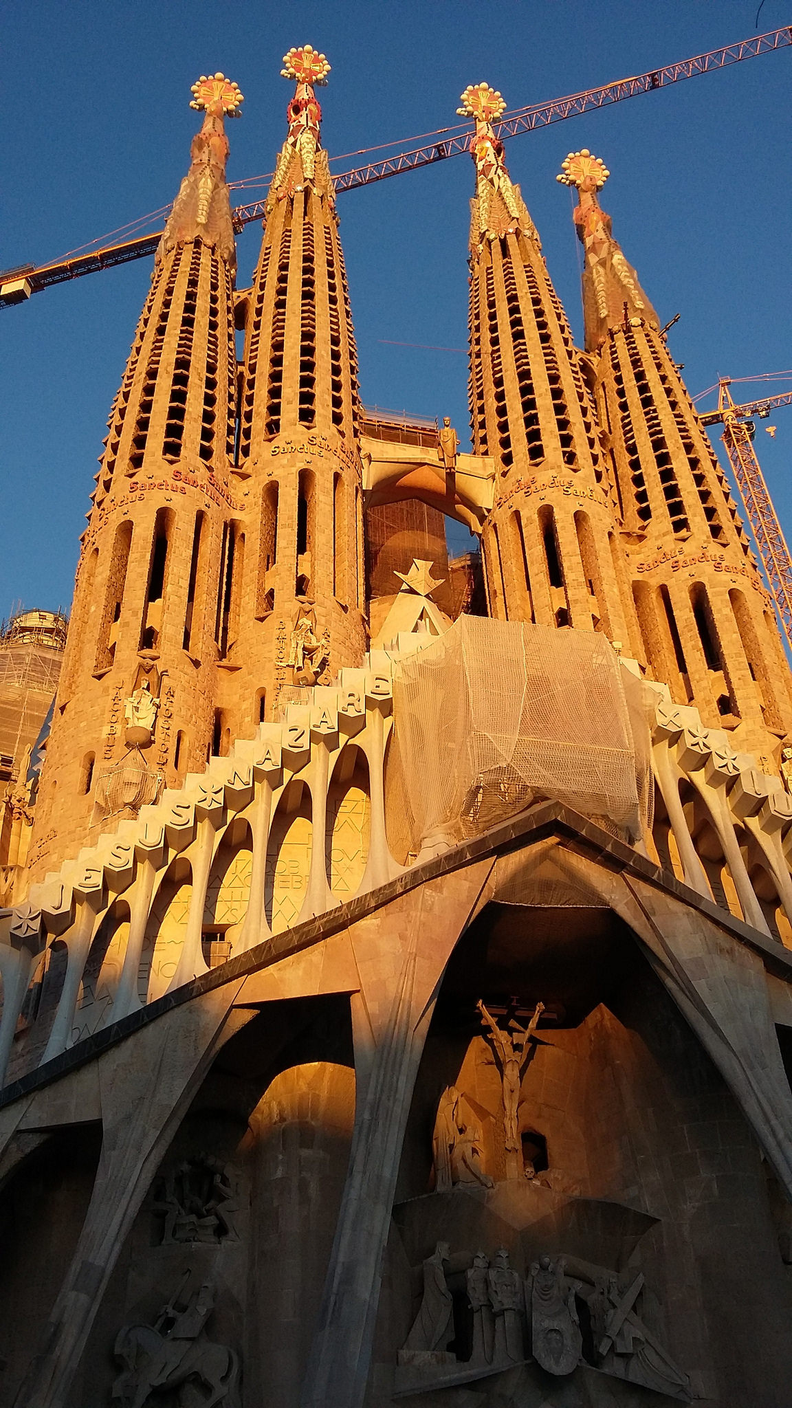 Famous Church In Spain Under Construction