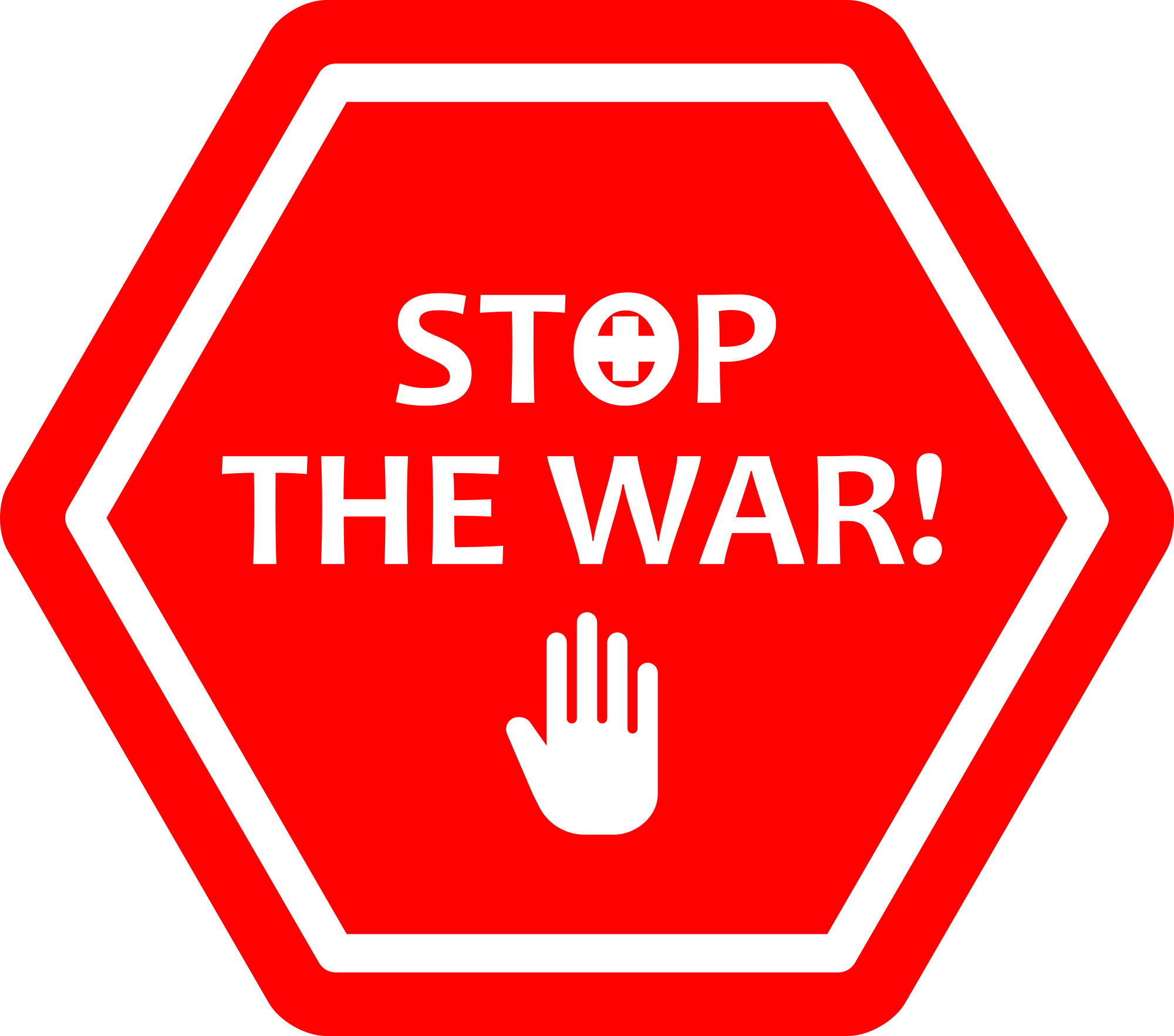 clipart-of-stop-the-war-protest-symbol-freestockimages